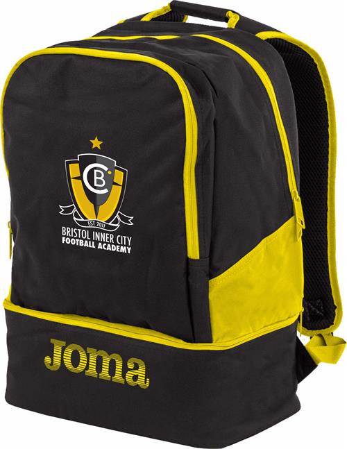 Total Teamwear BIC player football rucksack with boot compartment